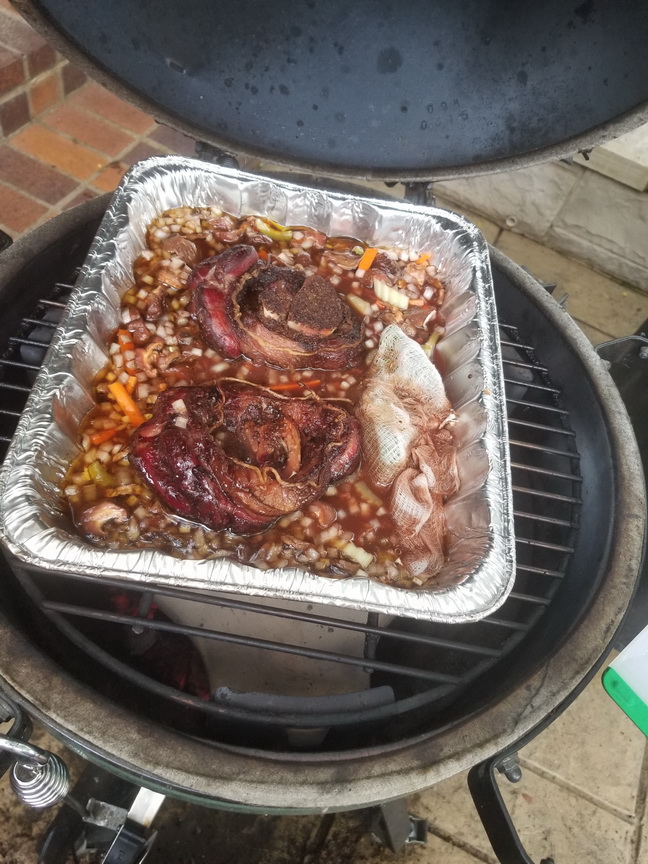 A picture containing dish, pan, barbecue

Description automatically generated